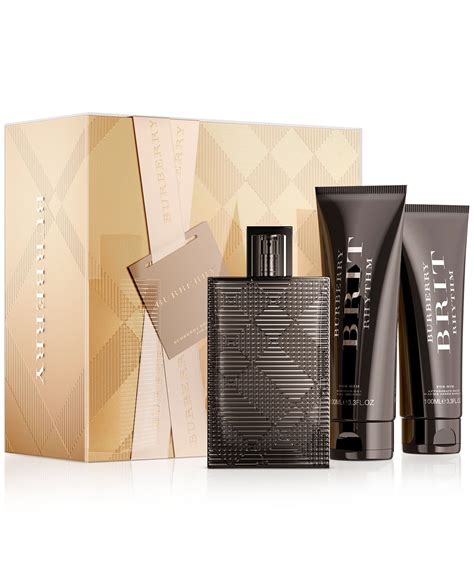burberry brit rhythm for him set